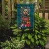 Australian Terrier Holiday Christmas Garden Flag Mailbox Flag Decorative Yard Flag Banner Outside Patio Artwork Yard Flower Beds, Garden Size
