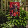 Dogue de Bordeaux Holiday Christmas Garden Flag Mailbox Flag Decorative Yard Flag Banner Outside Patio Artwork Yard Flower Beds, Garden Size