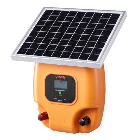 1J 8kV Solar Fence Charger 1.86 Miles Electric Fence Energizer for Livestock
