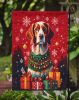 Brittany Spaniel Holiday Christmas Garden Flag Mailbox Flag Decorative Yard Flag Banner Outside Patio Artwork Yard Flower Beds, Garden Size