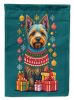 Australian Terrier Holiday Christmas Garden Flag Mailbox Flag Decorative Yard Flag Banner Outside Patio Artwork Yard Flower Beds, Garden Size