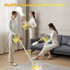 PSQJ310 Steam Mop (Removable Brush Head) Washing and Vacuum Cleaner Pollutant Interception Rate 99.92% 1500W/16000pa 2in1 Handheld Vacuum Cleaner Last