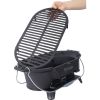 Oval Cast Iron Grill Outdoor, Portable Charcoal Grill and Tabletop Cast Iron Skillet - 100% Cast Iron, Enameled, Durable, Small Charcoal Grill