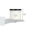 Mainstays 3-Wick Textured Wrapped Cozy Comfort Scented Candle 14 Ounce Decorative Glass Jar