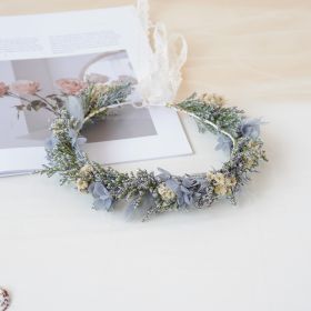Baby Breath Crown, Dried Crown, Bride Crown, Wedding Crown, Daily Crown, Party Crown, Birthday Crown. (Option: Child)