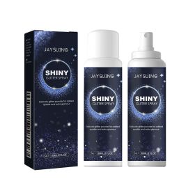 Brightening Glitter Spray Collarbone Hair Halloween Party Nightclub Dress Film Highlighter Spray Powder (Option: 2PCS)