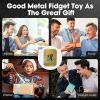 Hot Selling Poker Push Card Haptic Toys Edc Metal Poker Magnetic Joker Fidget Slider for Stress Relief